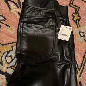 Sanctuary faux leather runway leggings